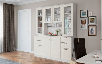 Буфет Прованс-016 (Текс) в Ревде - revda.mebel-e96.ru