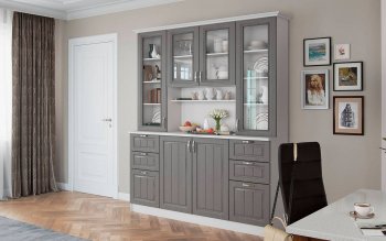 Буфет Прованс-016 (Текс) в Ревде - revda.mebel-e96.ru