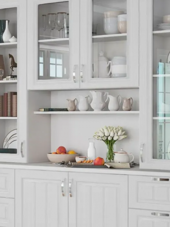 Буфет Прованс-016 (Текс) в Ревде - revda.mebel-e96.ru