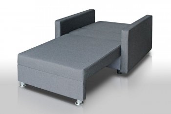 Кресло-кровать Реал 80 с подлокотниками (Графит) в Ревде - revda.mebel-e96.ru