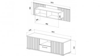 Рони Дуб вотан/Венге (Лин) в Ревде - revda.mebel-e96.ru
