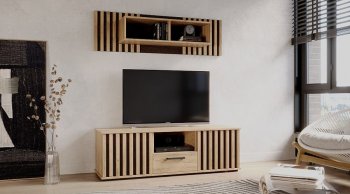 Рони Дуб вотан/Венге (Лин) в Ревде - revda.mebel-e96.ru