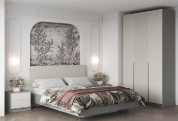 Спальный гарнитур СЕлена модульный (Стиль) в Ревде - revda.mebel-e96.ru