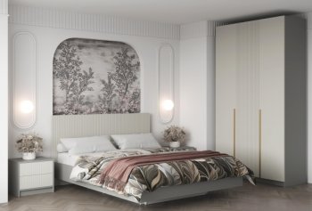 Кровать с подъемным механизмом МДФ КР-002 Селена (Стиль) в Ревде - revda.mebel-e96.ru