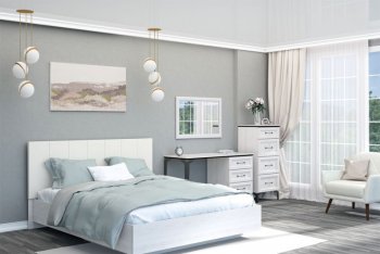 Спальный гарнитур Шарм модульный Ясень (Диал) в Ревде - revda.mebel-e96.ru