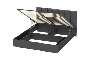 Кровать с подъемным механизмом Шарм (арт.031М1) Антрацит (Диал) в Ревде - revda.mebel-e96.ru