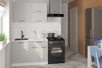 Кухонный гарнитур Шелли лайт 1200 мм (Герда) в Ревде - revda.mebel-e96.ru