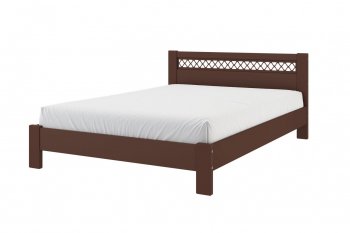 Кровать из массива Шейла Орех (БМ) в Ревде - revda.mebel-e96.ru