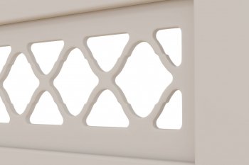 Кровать из массива Шейла льняной (БМ) в Ревде - revda.mebel-e96.ru
