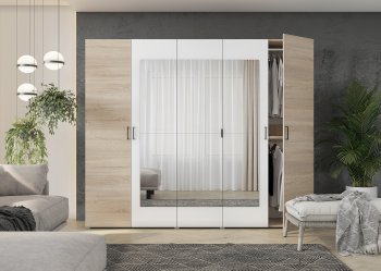 Шкаф распашной 5ств 2500 (Гор) в Ревде - revda.mebel-e96.ru