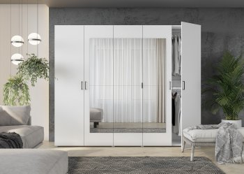 Шкаф распашной 5ств 2500 (Гор) в Ревде - revda.mebel-e96.ru