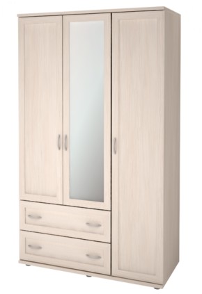 Шкаф для одежды 3-х дверный Ника-Люкс 18 в Ревде - revda.mebel-e96.ru