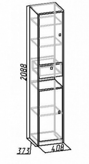 Шкаф МЦН Комфорт 8 в Ревде - revda.mebel-e96.ru