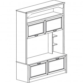 Шкаф под ТВ Флоренция 664 (Яна) в Ревде - revda.mebel-e96.ru