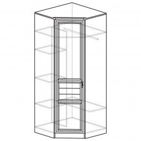 Шкаф угловой Лира 50 (Яна) в Ревде - revda.mebel-e96.ru