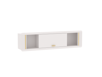 Шкаф навесной Сиде Белый (СБК) в Ревде - revda.mebel-e96.ru
