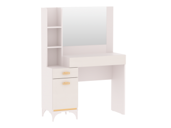 Стол туалетный Сиде Белый (СБК) в Ревде - revda.mebel-e96.ru