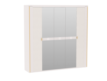 Спальный гарнитур Сиде Белый, модульный (СБК) в Ревде - revda.mebel-e96.ru