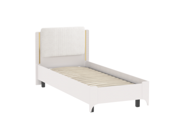 Кровать Сиде 900 мм Белый (СБК) в Ревде - revda.mebel-e96.ru