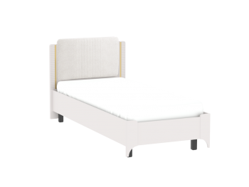 Кровать Сиде 900 мм Белый (СБК) в Ревде - revda.mebel-e96.ru