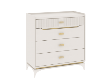 Комод малый Сиде Белый (СБК) в Ревде - revda.mebel-e96.ru