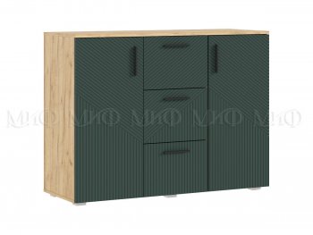 Комод Сильвия, крафт/грин (Миф) в Ревде - revda.mebel-e96.ru