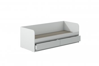 Кровать Соната 900 белый (Зарон) в Ревде - revda.mebel-e96.ru