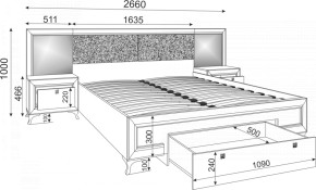 Спальный гарнитур Саванна модульный (Риннер) в Ревде - revda.mebel-e96.ru