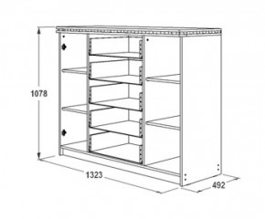 Спальный гарнитур Ольга-13 модульный в Ревде - revda.mebel-e96.ru