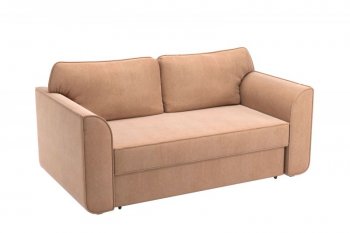 Диван-кровать 1800 мм Спейс 1.4 (велюр Вивальди 22 (св. коричневый) (Софт) в Ревде - revda.mebel-e96.ru