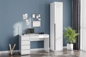 Стол компьютерный №13+пенал ШК-5 (СВ) в Ревде - revda.mebel-e96.ru