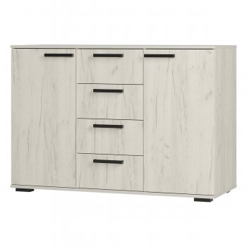 Комод Стандарт №2 NEW крафт белый  (БТС) в Ревде - revda.mebel-e96.ru