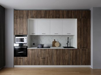 Кухонный гарнитур Старое дерево 3400 мм МДФ (Санвут) в Ревде - revda.mebel-e96.ru