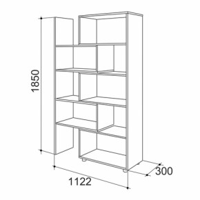 Стеллаж 1 (Мебельсон) в Ревде - revda.mebel-e96.ru