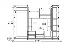 Стенка Александра 10 в Ревде - revda.mebel-e96.ru