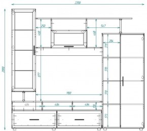 Стенка ТВА-15 с фотопечатью в Ревде - revda.mebel-e96.ru