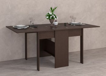 Стол-книжка ЛДСП Венге (Диал) в Ревде - revda.mebel-e96.ru