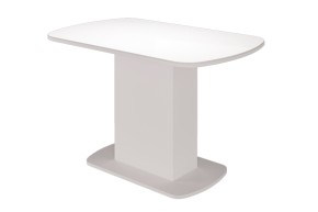 Стол обеденный Соренто (Белый) в Ревде - revda.mebel-e96.ru