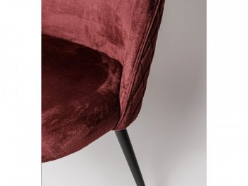 Стул С 820 Бордовый вельвет (ЦМ) в Ревде - revda.mebel-e96.ru