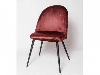 Стул С 820 Бордовый вельвет (ЦМ) в Ревде - revda.mebel-e96.ru