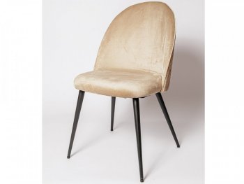 Стул С 820 Бежевый вельвет (ЦМ) в Ревде - revda.mebel-e96.ru