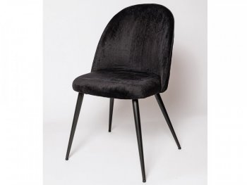 Стул С 820 Черный вельвет (ЦМ) в Ревде - revda.mebel-e96.ru