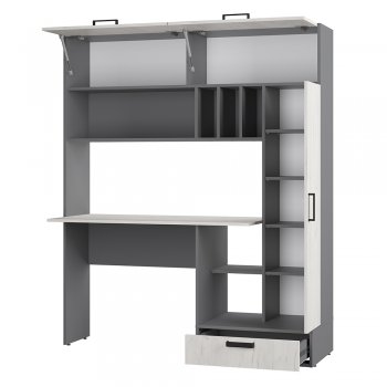 Стол компьютерный Техно графит/крафт  (БТС) в Ревде - revda.mebel-e96.ru