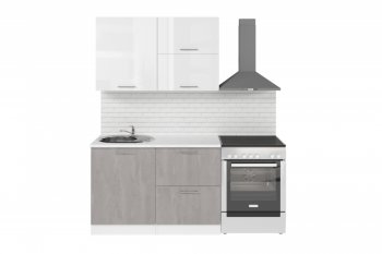 Кухонный гарнитур Терция лайт 1200 мм (Герда) в Ревде - revda.mebel-e96.ru
