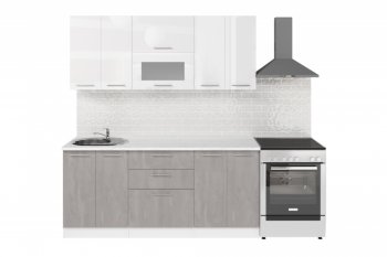 Кухонный гарнитур Терция макси 2 1800 мм (Герда) в Ревде - revda.mebel-e96.ru