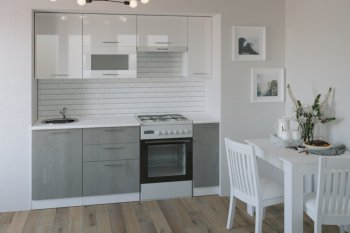 Кухонный гарнитур Терция ультра 2000 мм (Герда) в Ревде - revda.mebel-e96.ru