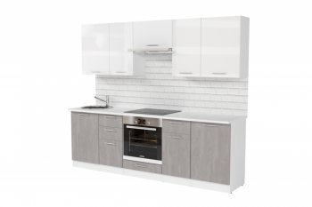 Кухонный гарнитур Терция базис 2400 мм (Герда) в Ревде - revda.mebel-e96.ru