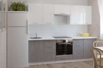 Кухонный гарнитур Терция базис 2400 мм (Герда) в Ревде - revda.mebel-e96.ru