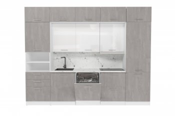 Кухонный гарнитур Терция экстра 5 3000 мм (Герда) в Ревде - revda.mebel-e96.ru