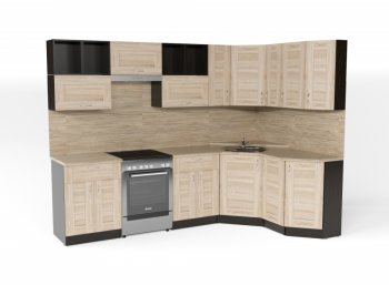 Кухонный гарнитур Томилла оптима 5 2700х1600 мм (Герда) в Ревде - revda.mebel-e96.ru